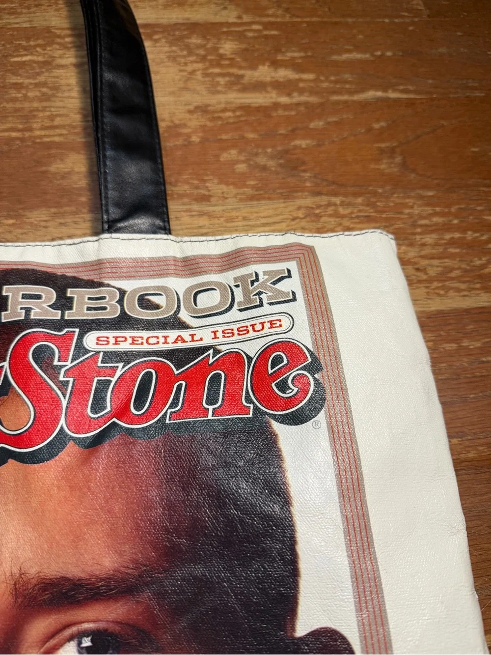 Y2K Rolling Stones Justin Timberlake 2003 Year Book Tote Bag